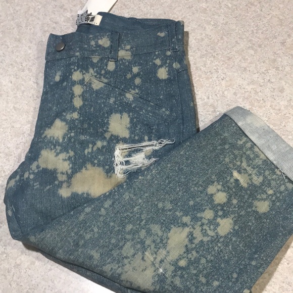 Denim Jean distressed rips long length Roper NWT - Picture 5 of 8